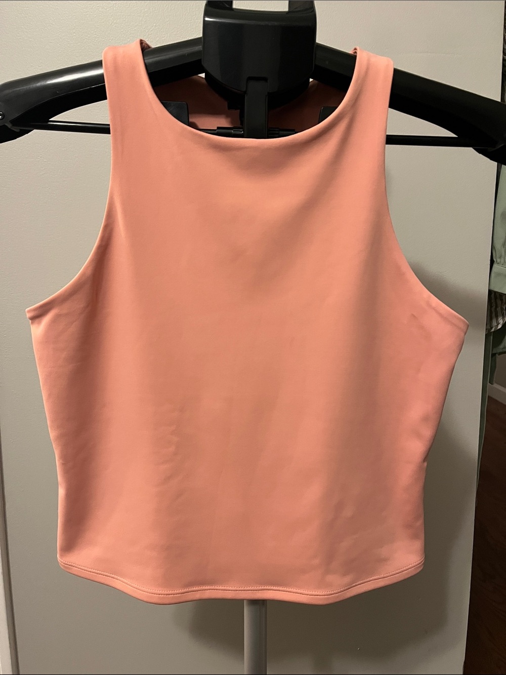 Express Coral Body Contour Tank Top - Size Medium